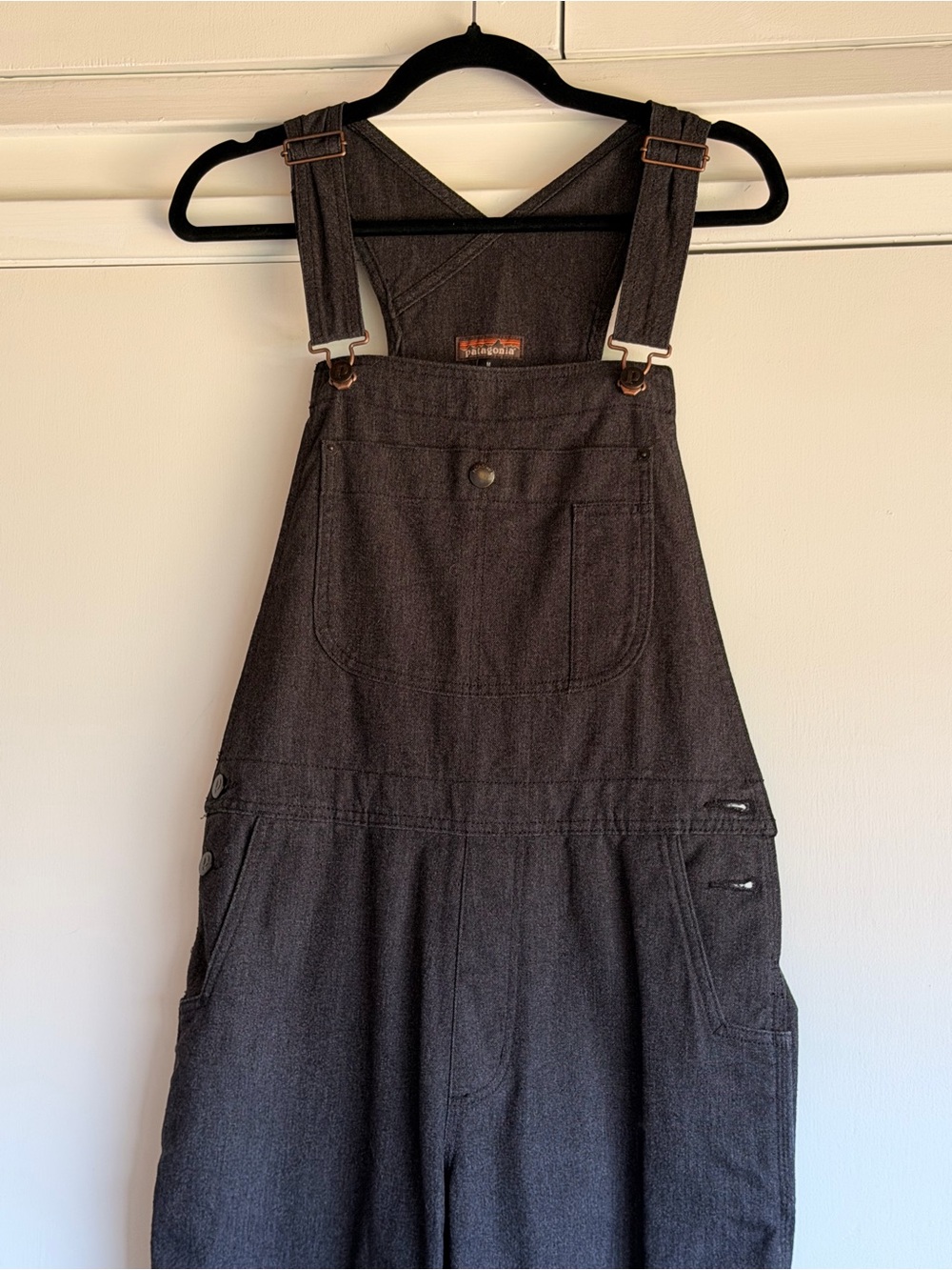 Patagonia Charcoal Overalls Size Medium